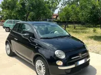 Usata Fiat 500 75 CV (55 kW) 2009 Grigio Cabrio