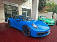 Usata Porsche 911 Carrera 4S Cabriolet 450 CV (330 kW) 2022 Blu/azzurro Cabrio
