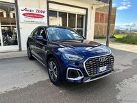 Usata Audi Q5 S-Line 204 CV (150 kW) 2022 Blu/azzurro SUV