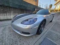 Usata Corvette C6 404 CV (297 kW) 2005 Argento Cabrio