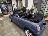 Usata Mini Cooper S Cabriolet 170 CV (125 kW) 2006 Blu Cabrio