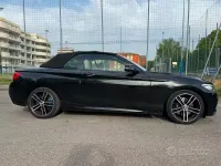 Usata BMW 220 Luxury Line 190 CV (139 kW) 2018 Nero Cabrio