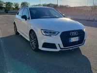 Usata Audi A3 S-Line 150 CV (110 kW) 2017 Bianco Berlina