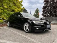 Usata Audi A3 S-Line 110 CV (80 kW) 2016 Nero Berlina