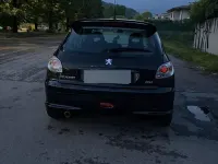 Usata Peugeot 206 109 CV (80 kW) 2003 Nero Berlina