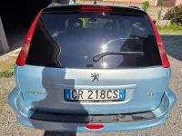 Usata Peugeot 206 88 CV (64 kW) 2004 Argento Station wagon