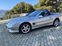 Usata Mercedes SL350 245 CV (180 kW) 2003 Argento Cabrio
