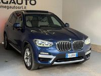 Usata BMW X3 xLine 190 CV (139 kW) 2018 Blu SUV