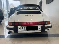 Usata Porsche 911 Carrera Cabriolet 218 CV (160 kW) 1987 Bianco Cabrio