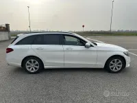 Usata Mercedes C180 Exclusive 116 CV (85 kW) 2017 Bianco Station wagon