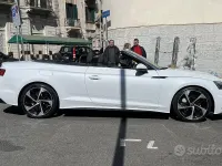 Usata Audi A5 Cabriolet Advanced 204 CV (150 kW) 2021 Bianco Cabrio