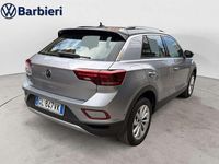 Usata VW T-Roc Life 150 CV (110 kW) 2023 Argento SUV