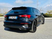 Usata Audi A3 S-Line 115 CV (84 kW) 2020 Nero Berlina
