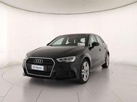 Usata Audi A3 S-Line 116 CV (85 kW) 2020 Nero brillante Berlina