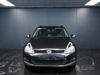 Usata VW Golf VII Comfortline 110 CV (80 kW) 2016 Nero Station wagon