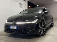 Usata VW Polo R-line 110 CV (80 kW) 2023 Nero Berlina