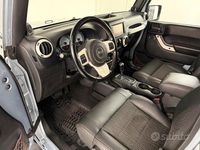 Usata Jeep Wrangler Unlimited 200 CV (147 kW) 2012 Azzurro SUV