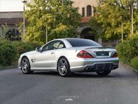 Usata Mercedes SL63 AMG AMG 525 CV (386 kW) 2010 Argento Cabrio