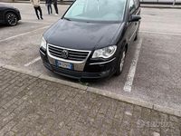 Usata VW Touran Highline 170 CV (125 kW) 2008 Nero Monovolume