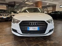 Usata Audi A3 Admired 116 CV (85 kW) 2018 Bianco Berlina