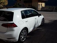 Usata VW Golf VII 115 CV (84 kW) 2019 Bianco Berlina