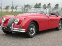 Usata Jaguar XK SE 213 CV (156 kW) 1958 Rosso Cabrio