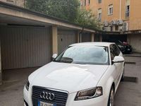 Usata Audi A3 Attraction 105 CV (77 kW) 2009 Bianco Utilitaria
