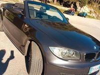 Usata BMW 120 Cabriolet 177 CV (130 kW) 2009 Grigio Cabrio