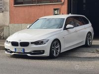 Usata BMW 330 Sport Line 258 CV (189 kW) 2014 Bianco Station wagon