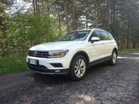Usata VW Tiguan Advance 150 CV (110 kW) 2019 Bianco SUV