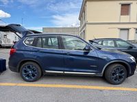 Usata BMW X3 190 CV (139 kW) 2017 Blu SUV
