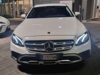 Usata Mercedes E220 All-Terrain AMG line 194 CV (142 kW) 2017 Bianco Station wagon