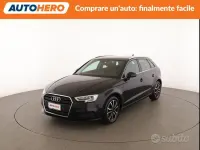 Usata Audi A3 116 CV (85 kW) 2017 Nero Berlina