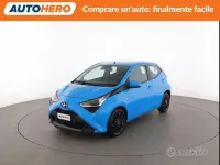 Usata Toyota Aygo 72 CV (52 kW) 2020 Blu Utilitaria