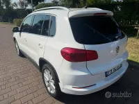 Usata VW Tiguan Sportline 110 CV (80 kW) 2015 Bianco SUV