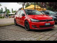 Usata VW Golf VII 125 CV (91 kW) 2016 Rosso Utilitaria
