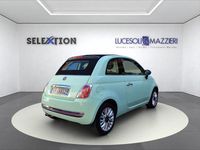 Usata Fiat 500C Lounge 69 CV (50 kW) 2014 Verde Cabrio