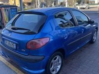 Usata Peugeot 206 60 CV (44 kW) 2005 Blu Berlina