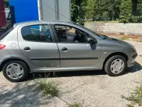 Usata Peugeot 206 75 CV (55 kW) 2002 Grigio Utilitaria