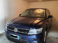 Usata VW Tiguan Business 150 CV (110 kW) 2018 Blu/azzurro SUV