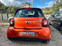 Usata Smart ForFour Passion 90 CV (66 kW) 2017 Arancione Utilitaria