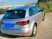 Usata Audi A3 Attraction 110 CV (80 kW) 2014 Grigio Berlina