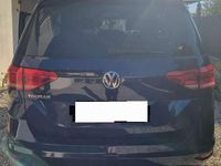 Usata VW Touran Highline 116 CV (85 kW) 2018 Blu/azzurro Monovolume