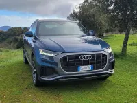 Usata Audi Q8 Sport 286 CV (210 kW) 2021 Blu/azzurro SUV