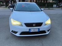 Usata Seat Leon 110 CV (80 kW) 2016 Bianco Station wagon