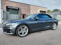 Usata Audi A5 Cabriolet S-Line 190 CV (139 kW) 2019 Antracite Cabrio