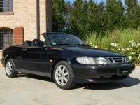 Usata Saab 900 Cabriolet 130 CV (95 kW) 1997 Blu Cabrio