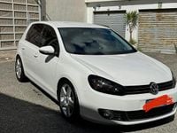 Usata VW Golf VI 110 CV (80 kW) 2009 Bianco Utilitaria