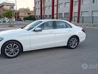 Usata Mercedes C220 170 CV (125 kW) 2017 Bianco Berlina
