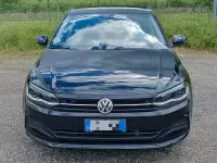 Begagnad VW Polo 95 HK (69 kW) 2019 Svart Halvkombi